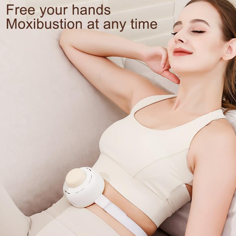 Smokeless Moxibustion Jar Portable Moxa Box For Home Use, Abdominal Navel Therapy, Cold Uterus Relief, Yang Support, Full-Body
