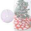 Christmas Decorations Plush Tree Skirt Pure White Tree Bottom Festive Accessorie