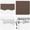 Awning Fabric Taupe 400 x 300 cm Polyester