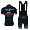 2025 Tour De Giro D'ITALIA Cykeltröja Set Kortärmad Berg Uniform Ropa Ciclismo Cykel Maillot Cykelkläder Kostym