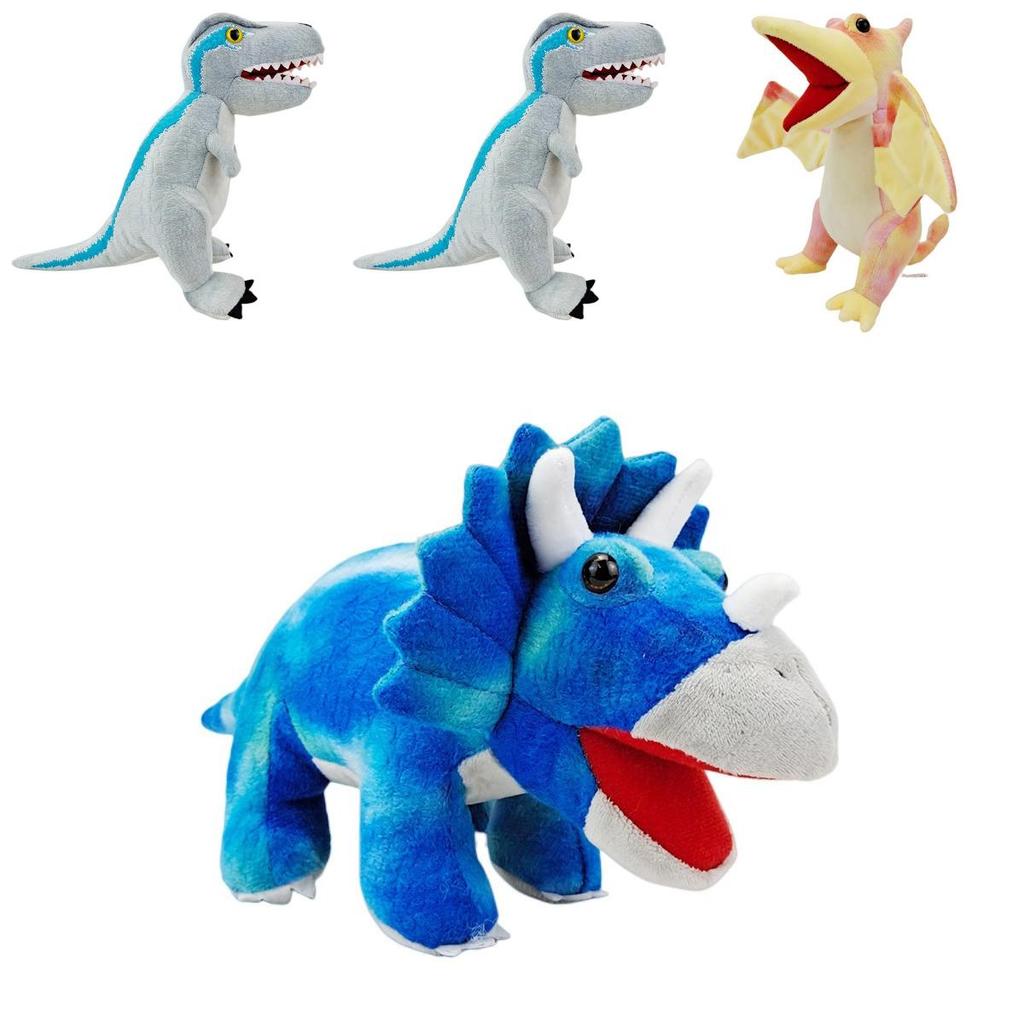 Urocze pluszowe zabawki dinozaury Idealne prezenty świąteczne Triceratops i T-Rex