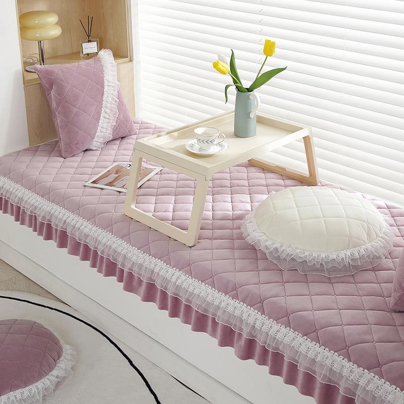 Simple Window Cushion Ledge Cushion Ins Style Cushion Plush Bedroom Balcony Tatami Cushion