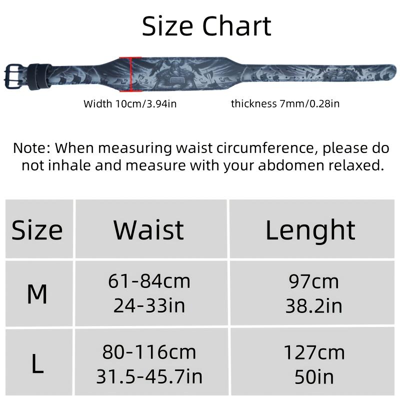 Ceinture de musculation pour la salle de sport, Ceinture de powerlifting style mythologie, Ceinture de fitness en PU pour hommes et femmes, Support lombaire pour l'entraînement de force en salle de sport