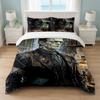Frankenstein's Monster Bedroom 3Pcs Bedding Set Soft Bed Sheet Pillowcases Home Bedding Decoration