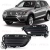Front Bumper Frame Grille For BMW X3 F25 2015 2016 2017 Lower Bezel Cover Grills 51117338513 51117338514