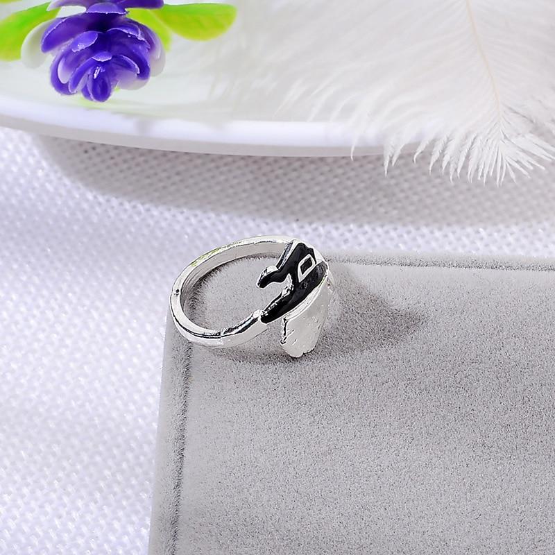 Kreative Gothic Schwarze Spinne Tierringe Lustige Halloween Veranstaltung Party Event Oktopus Zaubererhut Geist Kürbisse Finger Fingerring Halloween