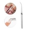 Stainless Steel Gel Nail Acrylic Nails Shaping Tweezer Clip Nail Art Tool
