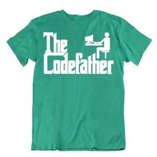 Code Father T-Shirt Programmer Funny t-shirt Science Teacher College Tee 4XL