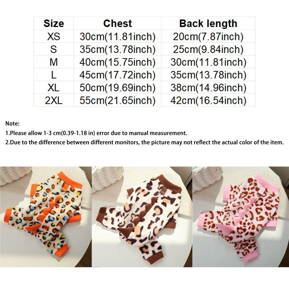 Soft Dog Four Legged Coat Thickened Winter Warm Dog Clothes  Daily Wear