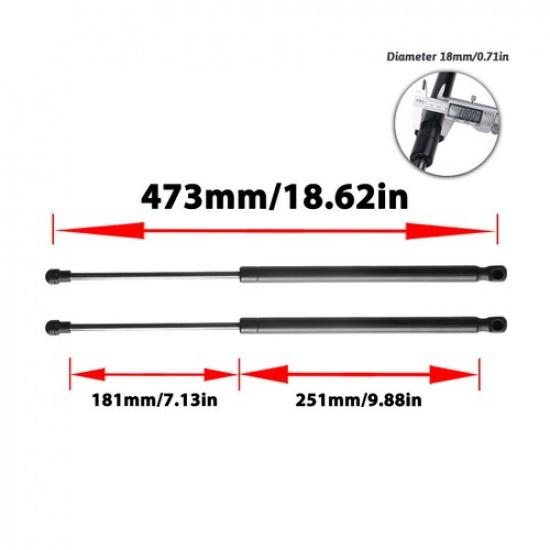 2Pcs Rear Hatch Tailgate Lift Support Gas Shock Struts For Volvo XC90 2003-2014