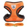 Reflective Breathable Mesh Dog Harness and Leash Set Puppy Dog Cat Vest Harness for Small Dogs Dog Accessories Supplies