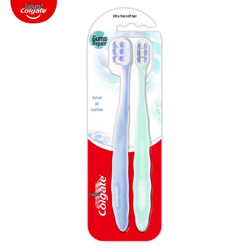

Colgate Velvet Cushion Soft Bristle Toothbrush (2-Pack)