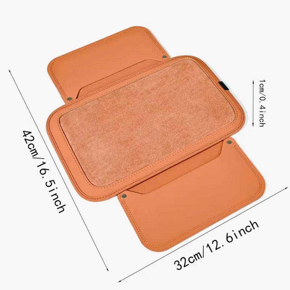 PU Leather Center Console Armrest Cushion Thicken Car Elbow Support Pad  Center Console