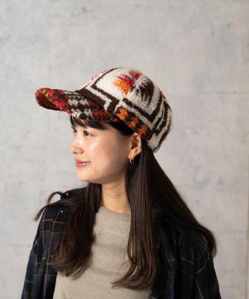 PENDLETON BOA CAP Boa Cap Hat Winter Autumn Camping Warm Cold Protection Cold Protection Item Size Fits All Circumference [Nakota] Women's Men's [One