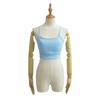 Spicy Girl Yoga Tank: Women's Fitness Sports Bra with Gathered Back - Versatile Camisole for Running, Yoga, and Outerwear.