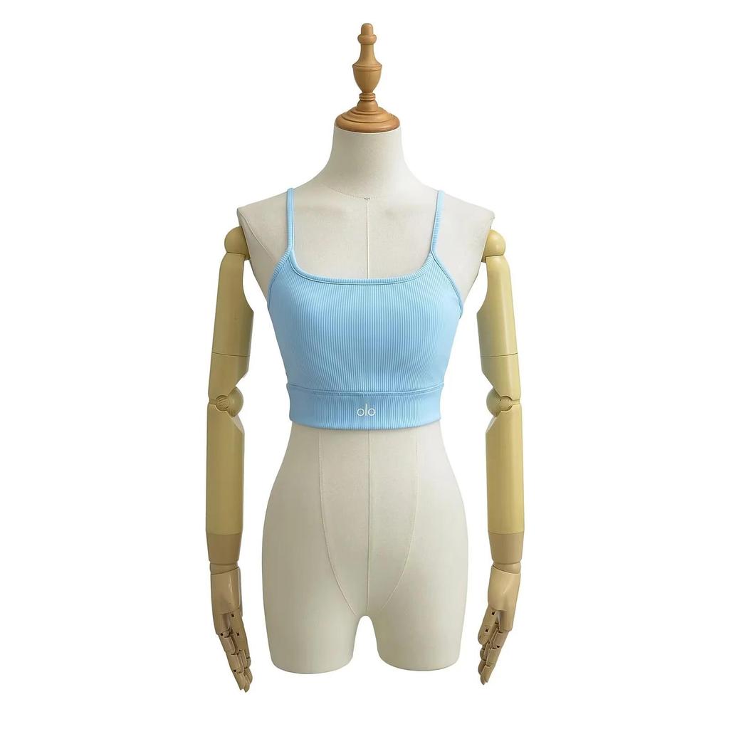 Spicy Girl Yoga Tank: Women's Fitness Sports Bra with Gathered Back - Versatile Camisole for Running, Yoga, and Outerwear.