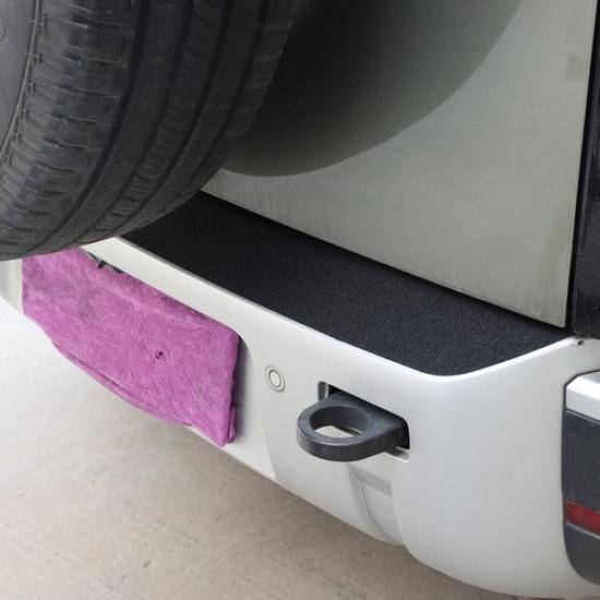 Schwarze PVC Kofferraum Außen Schutzblech Aufkleber Für Land Rover Defender -23