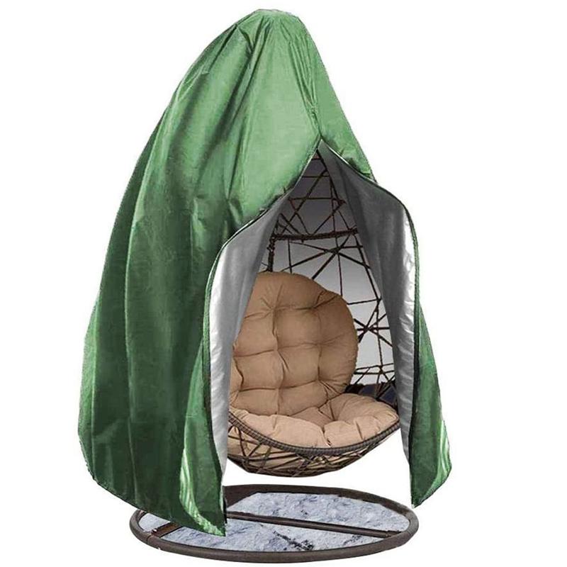 Hängende Schaukel Egg Chair Cover Wasserdicht Staubschutzhülle Gartenterrasse Rattan Sitzmöbel Schutzabdeckung für den Außenbereich Dropshipping
