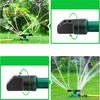 1/2Pcs 360-Degree Rotating Lawn Sprinkler Automatic Garden Water Sprinkler 2 Modes Adjustable Large Area Coverage Sprinkler