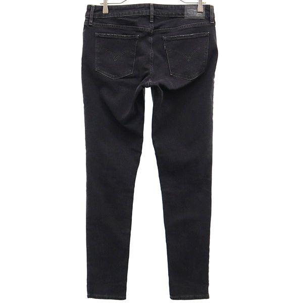 Levi's 711 switching switching Skinny denim pants W29 gray jeans Women Used