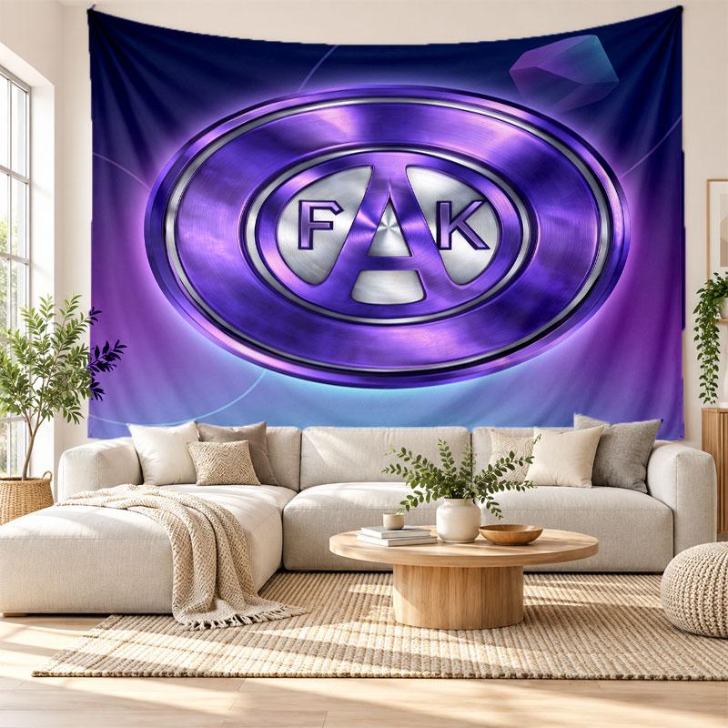 Austria Wien FC Wall Tapestry, Soft Fabric Wall Hanging, Decorative Backdrop For Bedroom Home Wall Art