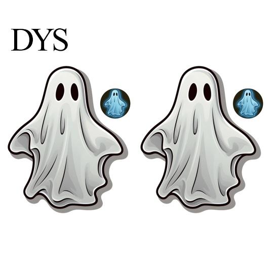 Halloween Home Decoration Gifts Luminous Ghost Wall Stickers for Decoration, Glow in The Dark PVC Decals Decorative Bathroom Glass Windows And Doors,