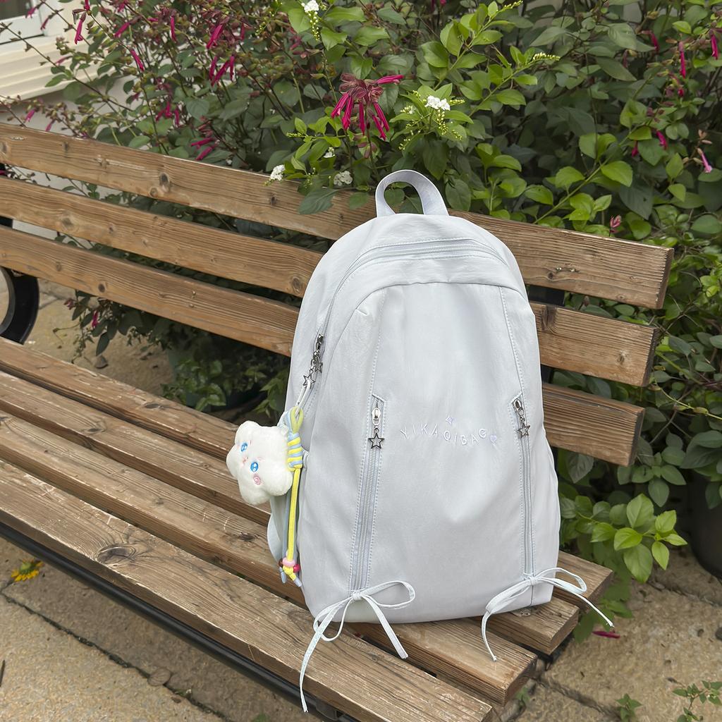 Schoolbag Niche Lightweight Nylon Backpack 1011 New Leisure Travel Junior High School Student Schoolbag Women's Backpack
