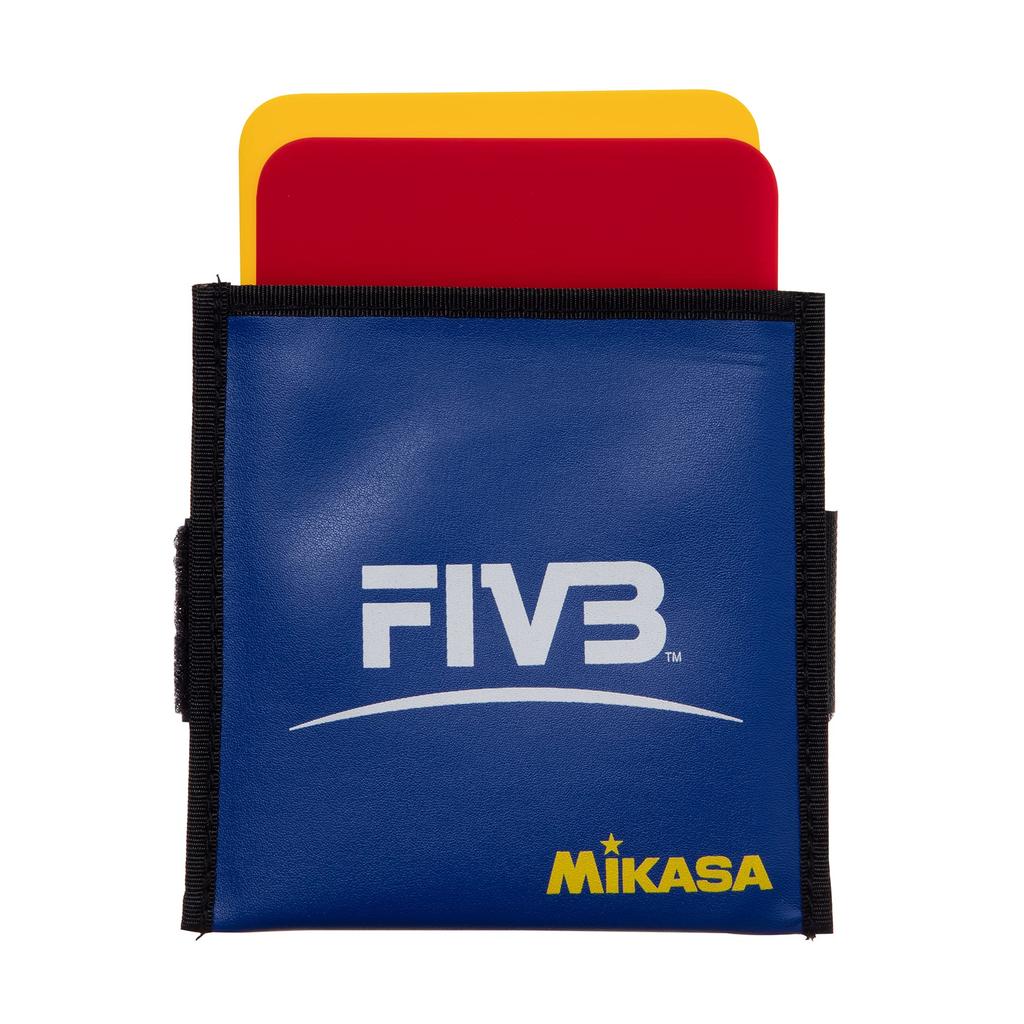 MIKASA Volleyball Warning Card (for Referees) VK Yellow/Red