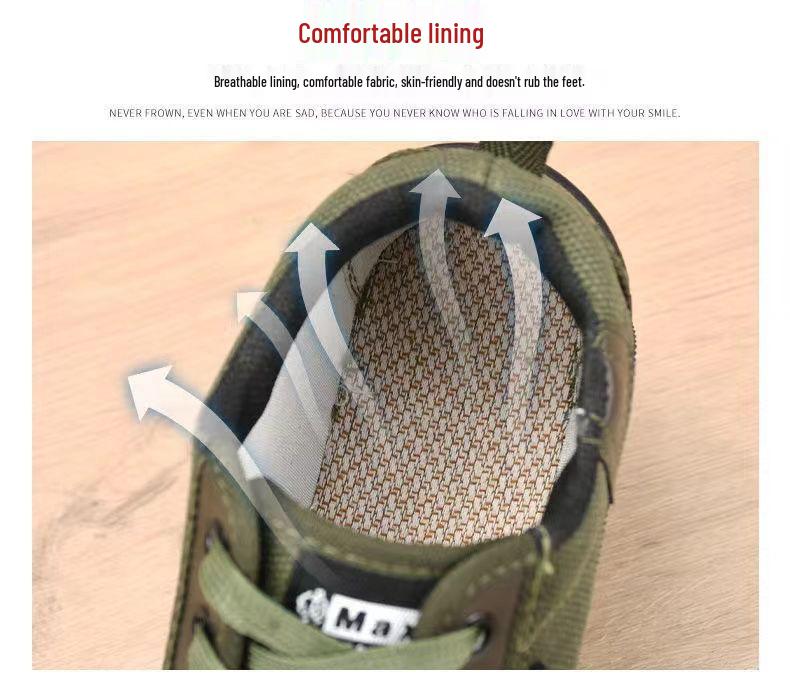New Star Generation Non-slip Wear-resistant Canvas Shoes