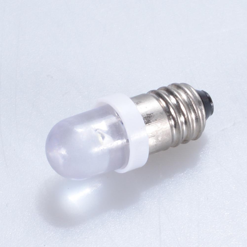 E10 Light Bulbs Dc 6/12/24v Led Screw Base Indicator Bulb Mini Warning Signal Lamp