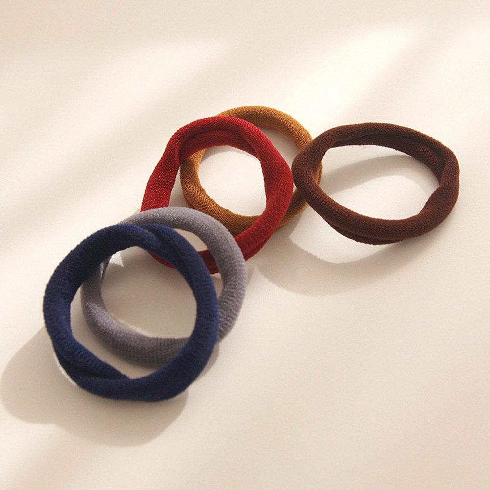Jlauren Ultra Fabric Hair Ties Set of 6 H0743