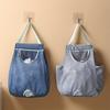 Garbage Bag Storage Box For Plastic Bag Wall Hanging Pocket Washable Mesh Storage Bags Plastic Bag Holder Dispenser Kitchen