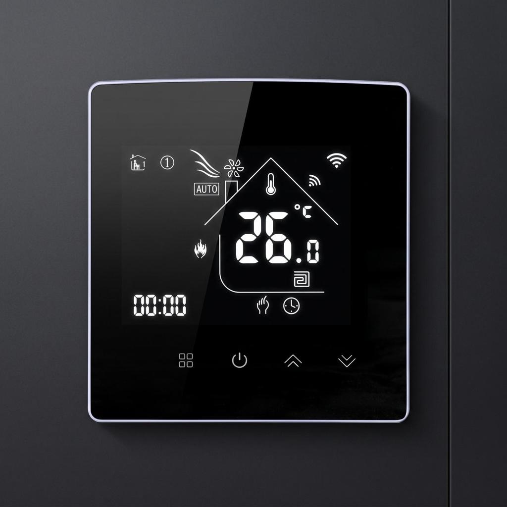 Smart Thermostat Wall-Mounted Heating Controller for Home, Homeowners