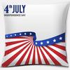 American Independence Day Series Love Usa Printed Square Home Decoration Pillowcase Cojines Decorativos Para Sof Akcesoria Kuch