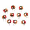 Set of 5, 14*9*5mm Inductor Coils with 5A Capacity, 0.7Wire Diameter for Efficient Power Filtering and Magnetic Ring Inductance
