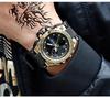 Sanda Men's Multifunctional Dual Display Luminous Waterproof Sports Watch for Teens