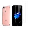 Stoßfeste Hülle für iPhone 8 PLUS / 7 PLUS und 2 Gehärtete Glas Displayschutzfolien Phonillico®