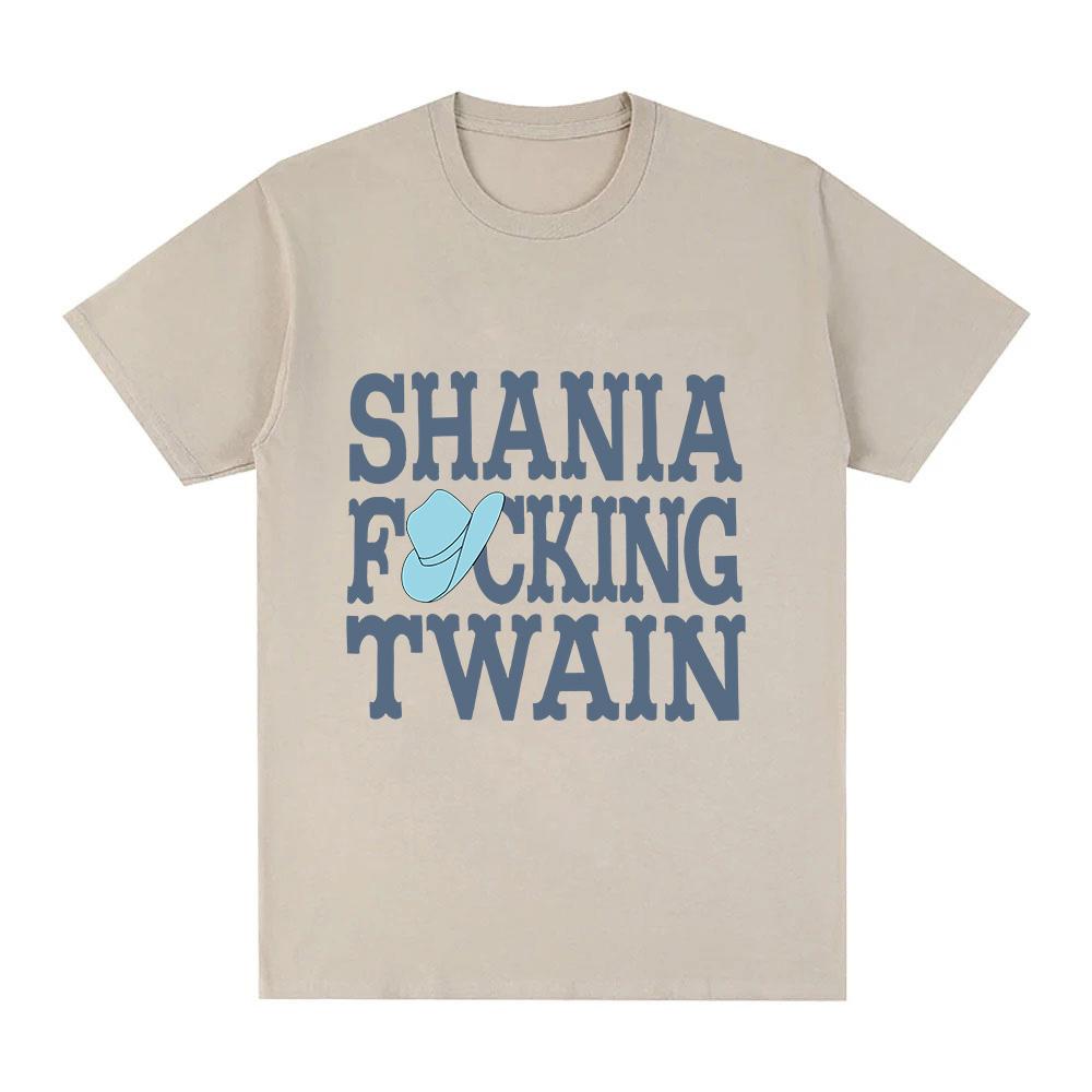 Shania Twain Graphic Printing T-Shirt Casual Cotton Tee-shirt Summer Short Sleeve Clothing Comfortable O-neck Tees