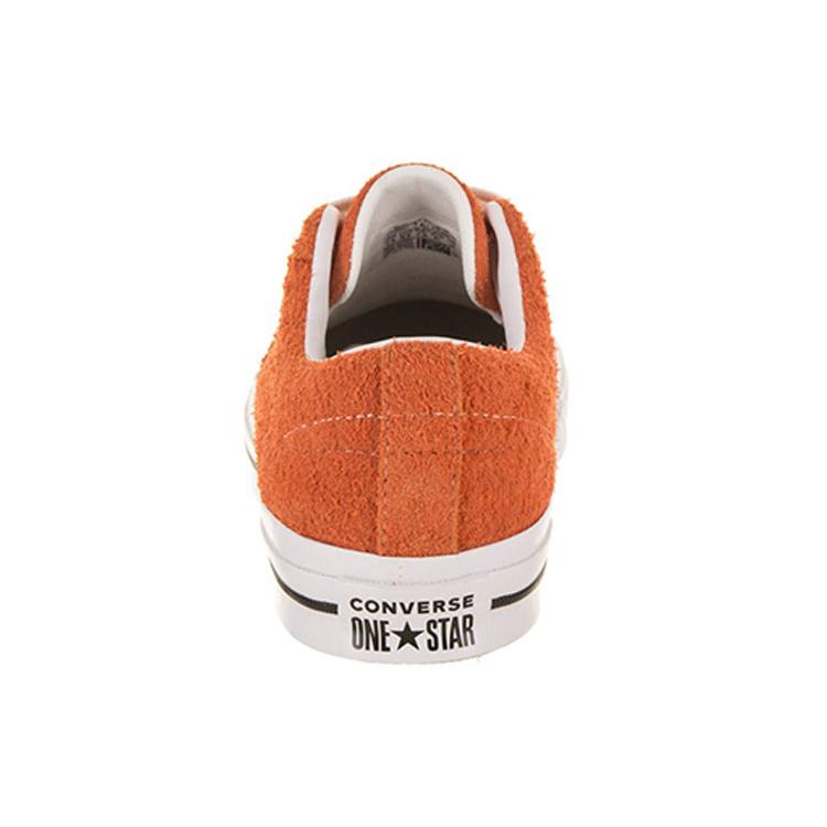 One Star Converse Ox Vintage Suede Bold Mandarin 161574C