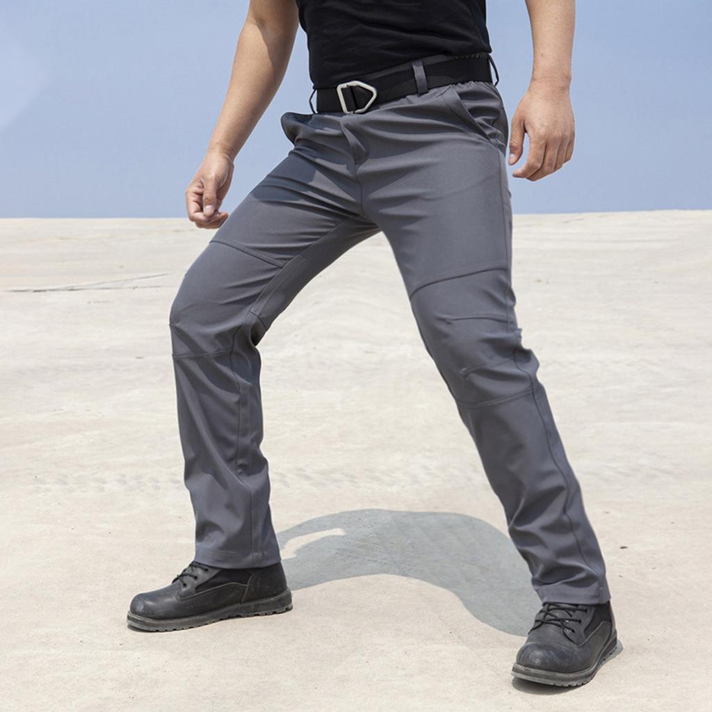 Spring Outdoor Men's Casual Pants Slim Fit Elastic Running Loose Sports Pants