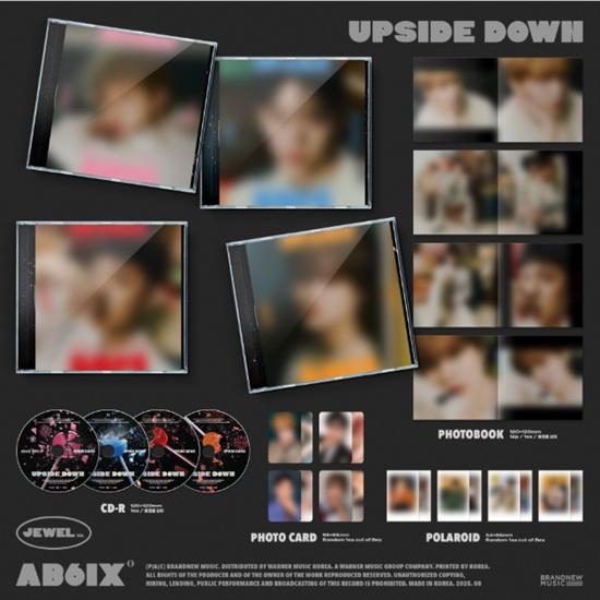 AB6IX - 10. EP [UPSIDE DOWN] [JEWEL VER.]  - Veröffentlichungsdatum 2025-08-25