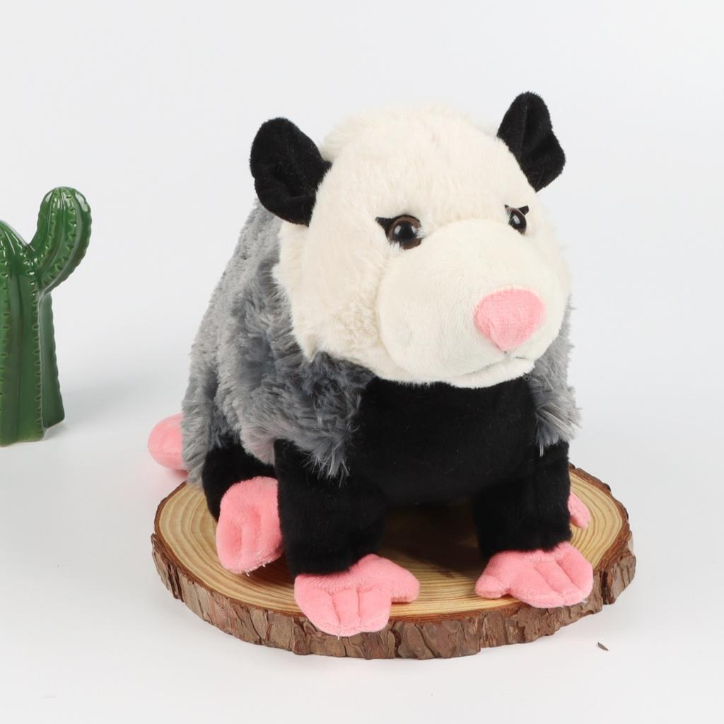 Peluche Opossum Carino Giocattolo Peluche Topo Bambola Peluche Topo Giocattolo Regali Compleanno Festival Bambini Halloween
