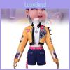 Kpop Demon Hunters Rumi Cosplay Costume With Polyester Fabric For Anime And Game Role Play