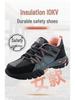 2025 Damen Atmungsaktive Isolierte Geruchshemmende Elektriker Schuhe mit Zehenschutzkappe aus Kunststoff, Anti-Quetsch- und Durchtrittsschutz