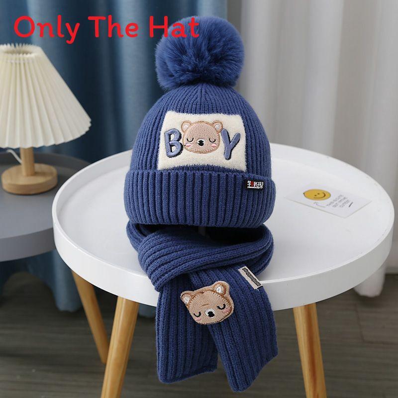 Childrens Knitted Hat And Scarf Set With Windproof Warmth For Winter Play