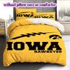 Rugby logoPattern Bedding Quilt Set Quilt Cover Pillowcase Home Decoration Birthday Gift (1 * duvet cover + 2 * pillowcase, without core)