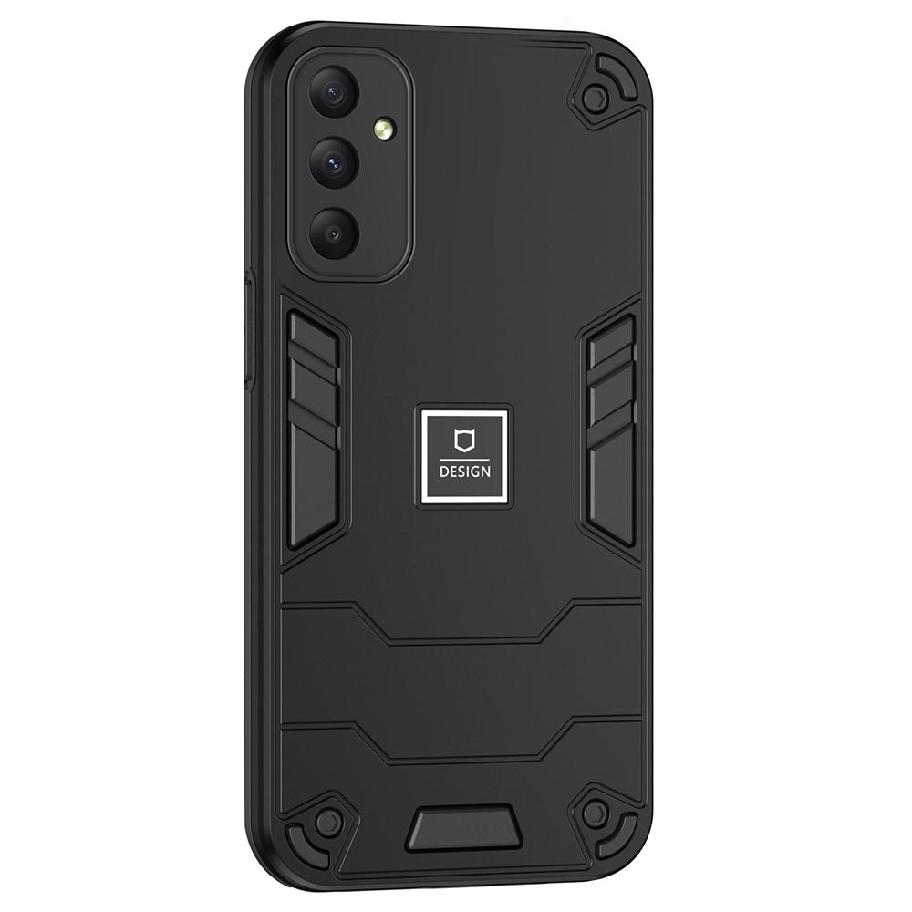 

For Samsung Galaxy A35 5G Case PC+TPU Drop-Proof Protective Phone Cover Black