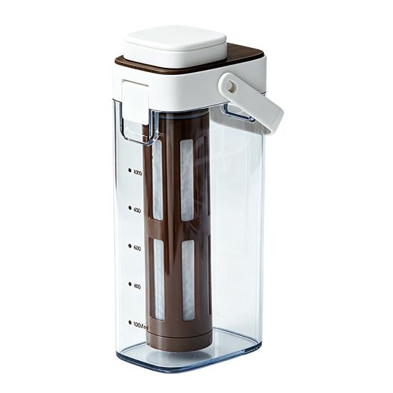 Cold Brew Coffee Maker 1000ml Capacity Cold Brew Pitcher белый