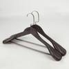 Coat Hanger No Deformation For Suit Wide Shoulder Solid Wood Anti Slip Anti Deformation High-End Household Clothes Shelf Wooden