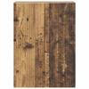 Wall Mounted Cabinet Reclaimed Wood Look 66 x 34.5 x 90 cm Particleboard